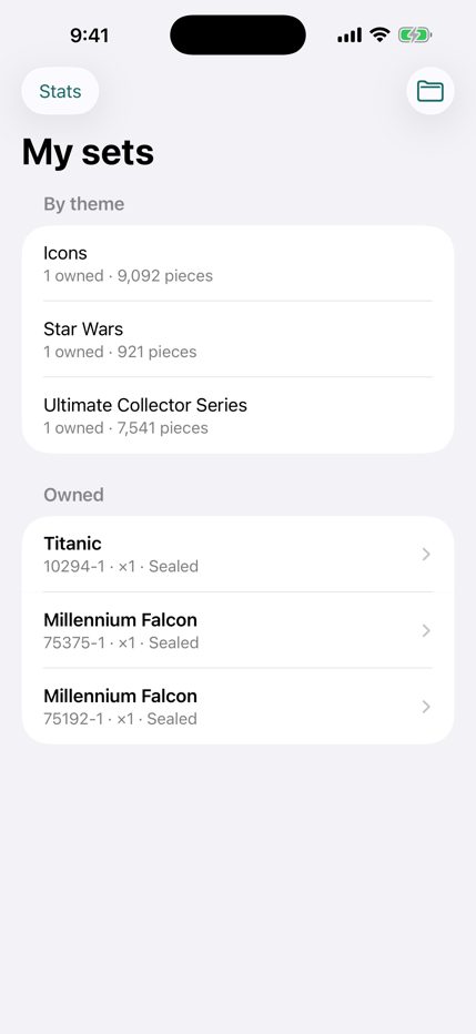 Your collection